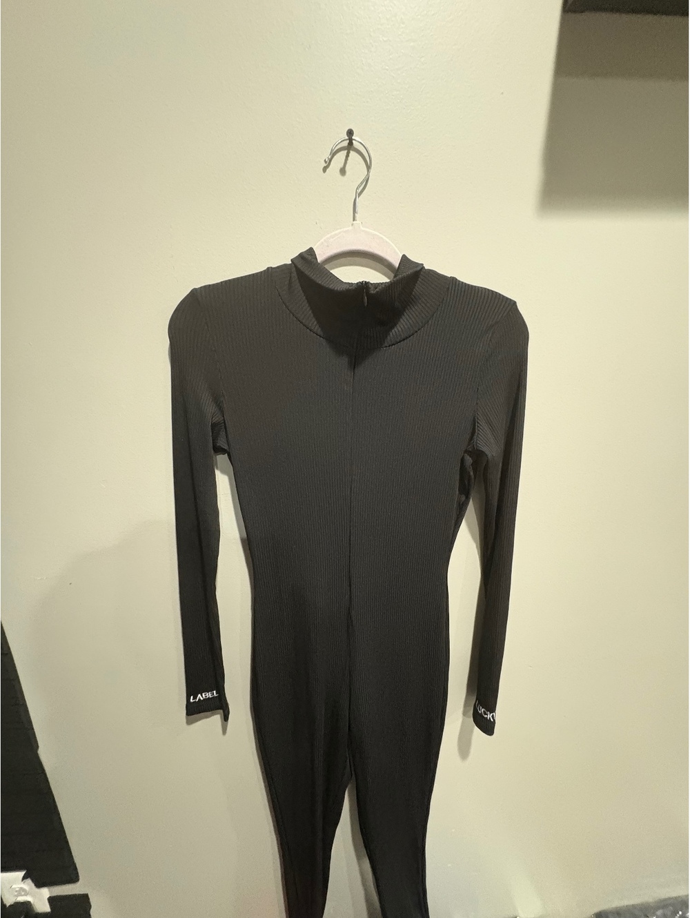 Black Long Sleeve Jumpsuit